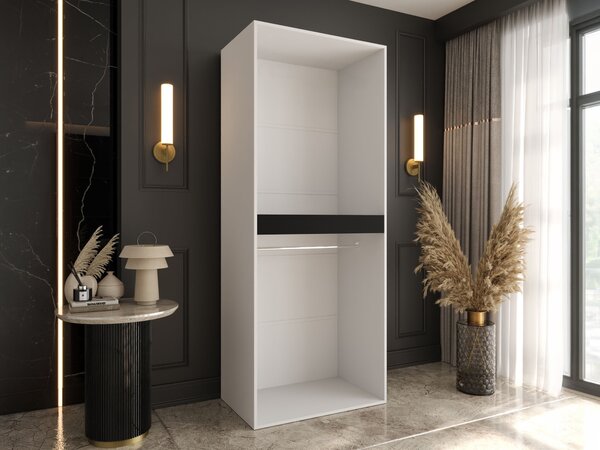 TEMPO szekrény 80x203x50 - fehér