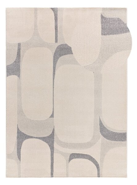 Világosszürke-krémszínű szőnyeg 80x150 cm Porto – Universal