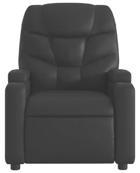 Elektromos Relax Fotel - Fekete Műbőr