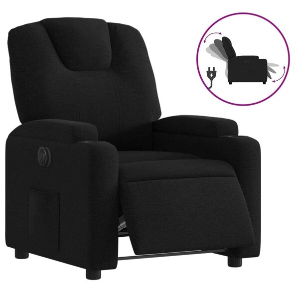 VidaXL Elektromos Relax Fotel - Fekete