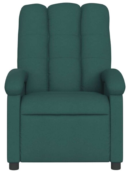 VidaXL Elektromos Relax Fotel - Sötétzöld