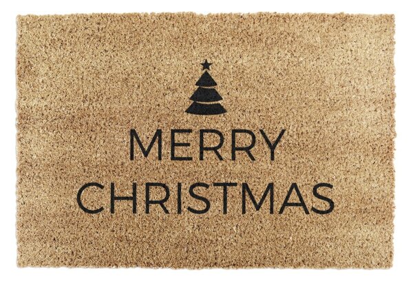 Kókuszrost lábtörlő karácsonyi mintával 40x60 cm Merry Christmas – Artsy Doormats