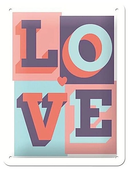 Love dekorációs falitábla - Postershop