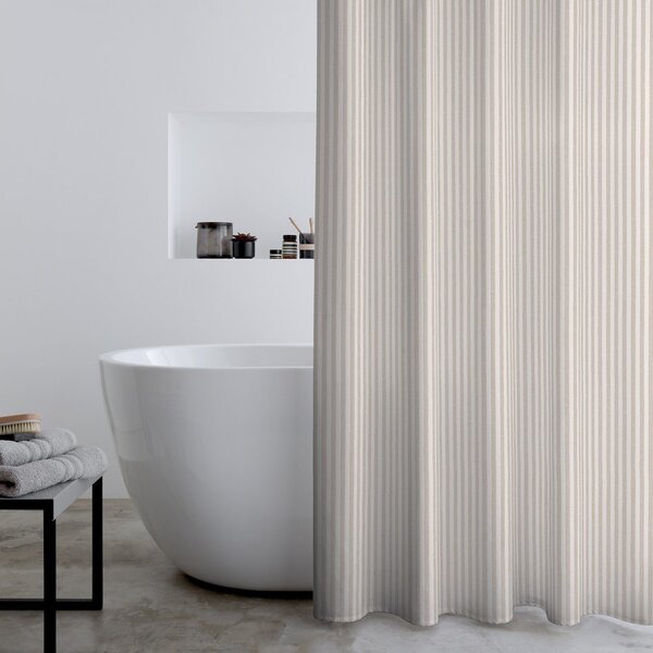Zuhanyfüggöny 180x180 cm Timeless Stripe – Catherine Lansfield