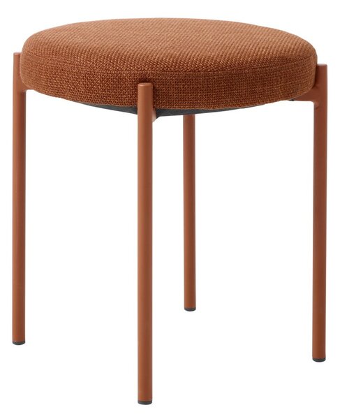 Terrakotta színű fém ülőke Pelican – Unique Furniture