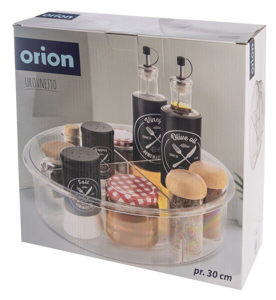 Forgó műanyag fűszertartó állvány ø 30 cm – Orion