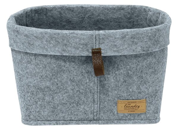 Felt szürke textil rendszerező, 30 x 18 cm - Wenko