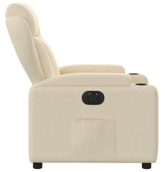 VidaXL Elektromos Relax Fotel - Krémszín