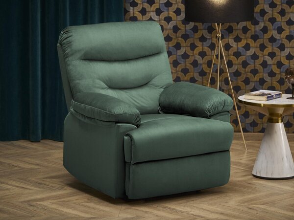Relax fotelágy Houston Terra, Kárpit, 105x85x90cm, Zöld