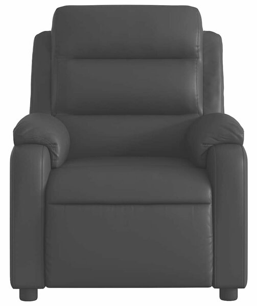 VidaXL Elektromos Relax Fotel - Fekete Műbőr
