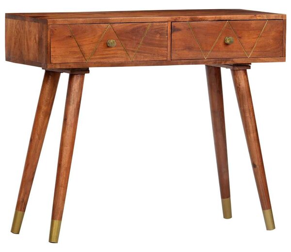 Tömör akácfa tálalóasztal 90 x 35 x 76 cm