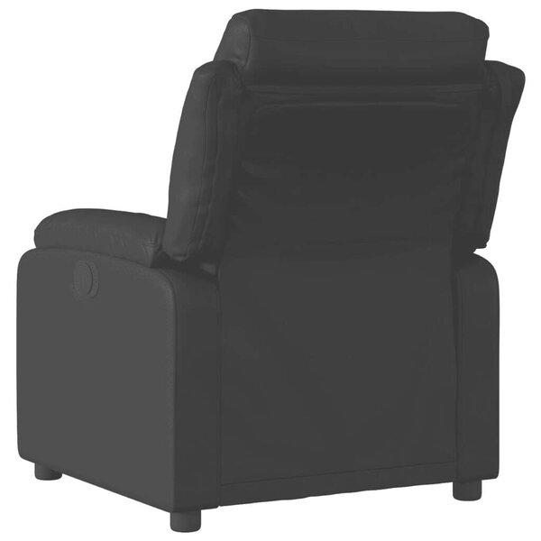 VidaXL Dönthető Fotel - Fekete Műbőr