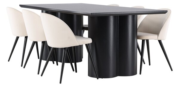Étkezőgarnitúra Dallas 5330, 75x100cm