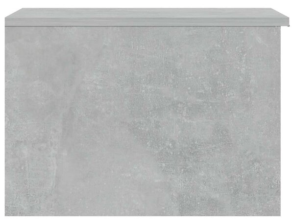 Betonszürke szerelt fa dohányzóasztal 50 x 50 x 36 cm