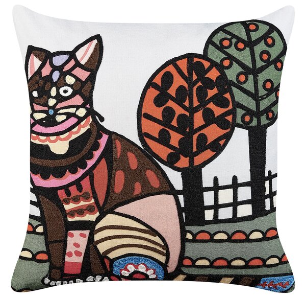2 db díszpárna MEHSANA Pamut 50 x 50 cm Színes Állatmintás