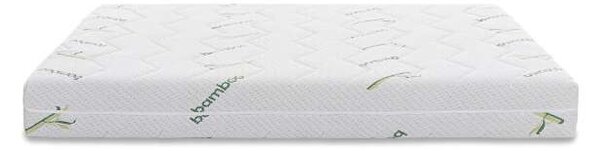 Szuperortopéd matrac, Bestsleep, Bamboo DoubleSide Base, 90x200x18 cm, poliuretán hab, hipoallergén, megfordítható, kemény, levehető bambusz huzat