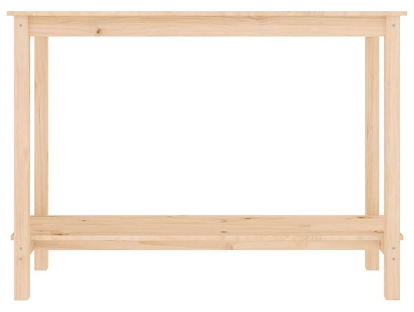 Tömör fenyőfa tálalóasztal 110x40x80 cm