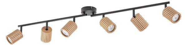 Mennyezeti Lámpa Lindby, Stralino, dimmable, Fa, Folyosó, Fa, Modern