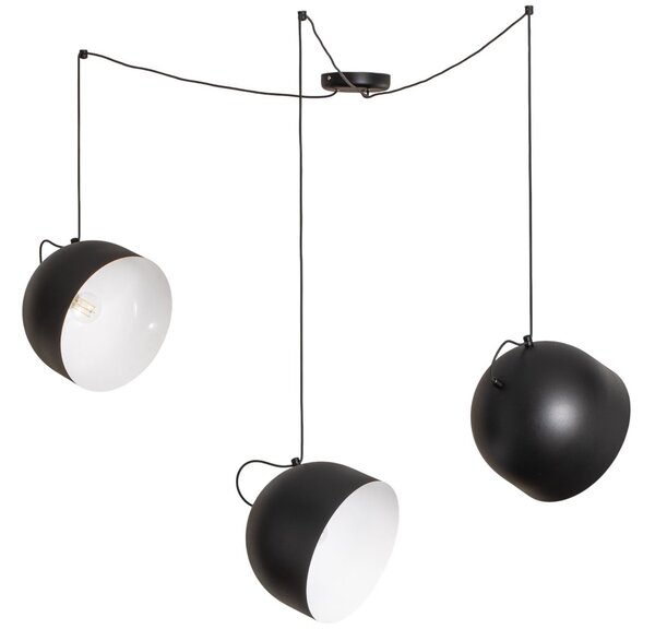 Függőlámpa ALDEX, Pepe, dimmable, Fekete, Nappali, Fém, Modern