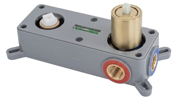 Falsík alatti mosdócsaptelep REA VISION Brush Gold + BOX