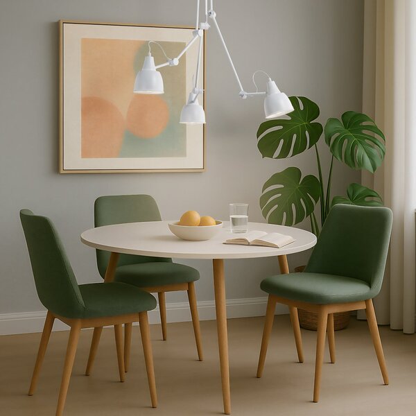 Mennyezeti Lámpa ALDEX, 814, dimmable, Fehér, Nappali, Fém, Modern