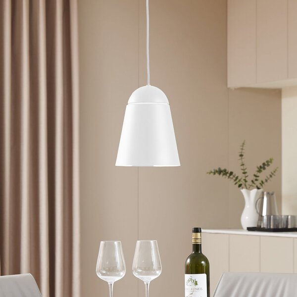 Függőlámpa NOLA, Montes, dimmable, Fehér, Nappali, Alumínium, Skandináv