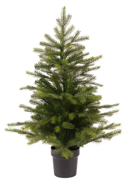 Mű karácsonyfa Grandis 90 cm – kompakt ünnepi dekoráció - 71 - 90 cm - Zöld fák