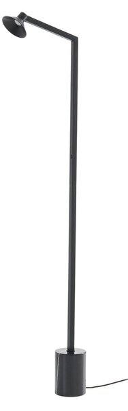 Állólámpa Lucande, Steve, dimmable, Fekete, Nappali, Fém, Modern