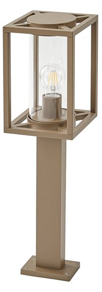 Kültéri Lámpa Lucande, Ferda, dimmable, Barna / Rozsdabarna, Terasz, Alumínium, Modern