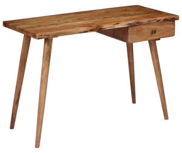 Tömör akácfa íróasztal 110 x 50 x 76 cm