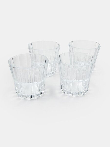 Sinsay - Bordázott poharak 4 db - clear