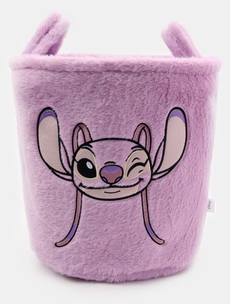 Sinsay - Plüss tárolókosár fogantyúkkal Lilo & Stitch - rózsaszín