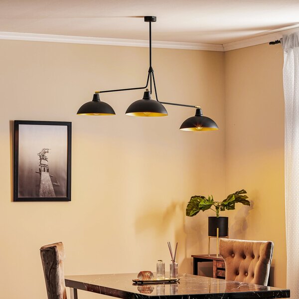 Függőlámpa ALDEX, 1036, dimmable, Fekete, Nappali, Fém, Modern