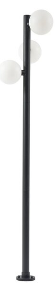 Kültéri Lámpa Lucande, Asane, dimmable, Fekete, Fém, Modern