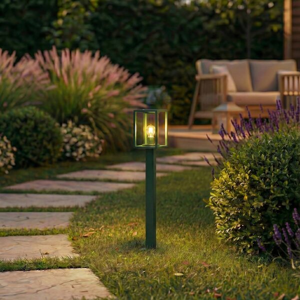 Kültéri Lámpa Lucande, Ferda, dimmable, Zöld, Terasz, Alumínium, Modern