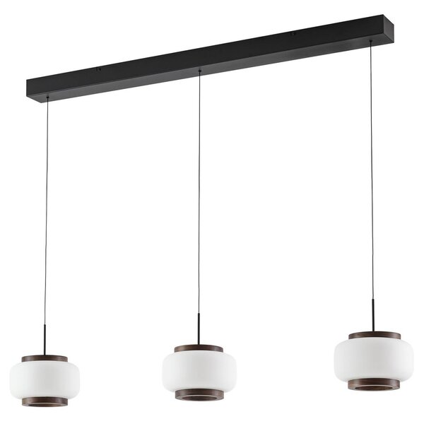 Függőlámpa Quitani, Shiro, dimmable, Fehér, Nappali, Üveg, Dizájn