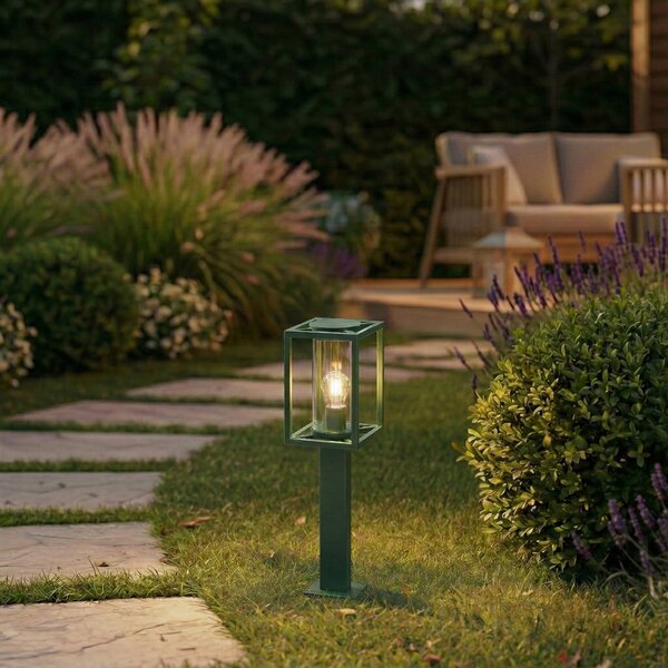 Kültéri Lámpa Lucande, Ferda, dimmable, Zöld, Terasz, Alumínium, Modern