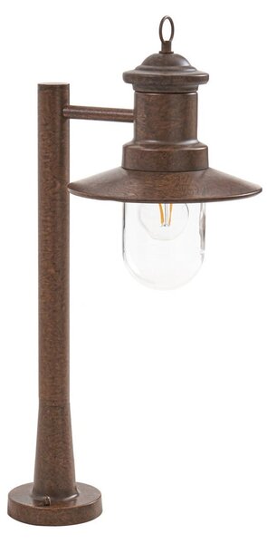 Kültéri Lámpa Lindby, Eloretta, dimmable, Barna / Rozsdabarna, Terasz, Fém, Vidéki otthon / Rusztikus