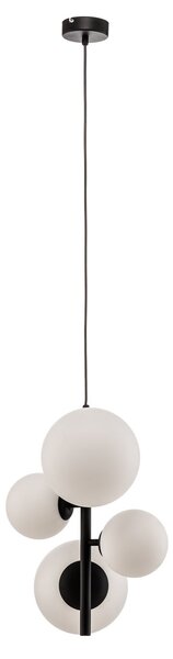 Függőlámpa ALDEX, Dione, dimmable, Fekete, Nappali, Üveg, Modern