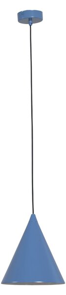 Form lógó lámpa, kék, fém, Ø 24 cm, kúpos – ALDEX