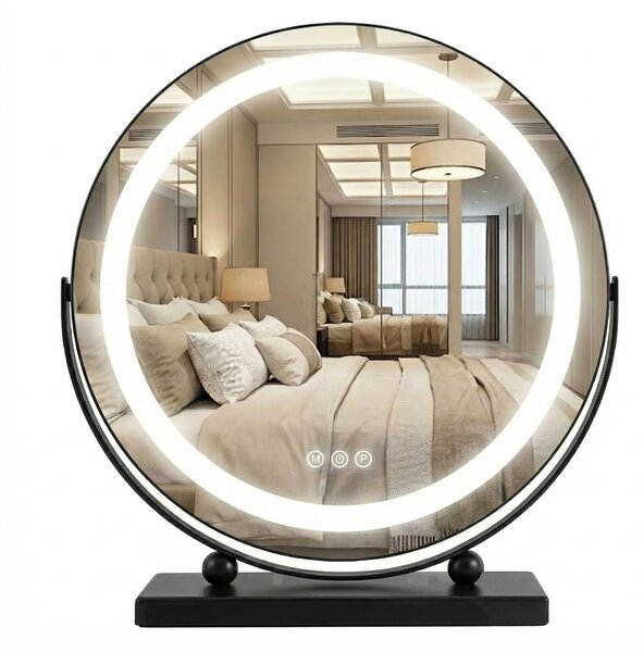 LED Tükör MAKE-UP Black 40 cm