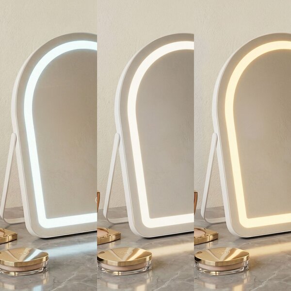 LED Tükör GLAM White 40x45cm