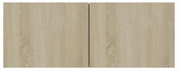 Sonoma tölgy szerelt fa TV-szekrény 80 x 30 x 30 cm