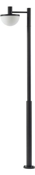 Kültéri Lámpa Lucande, Toras, dimmable, Fekete, Alumínium, Modern