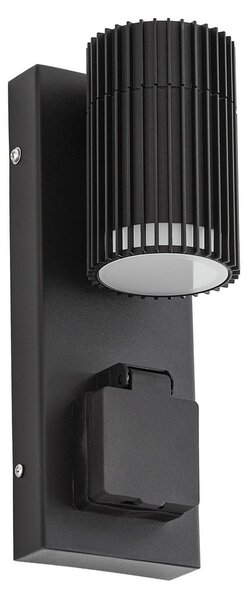 Kültéri Lámpa Lindby, Enerio, dimmable, Fekete, Alumínium, Modern