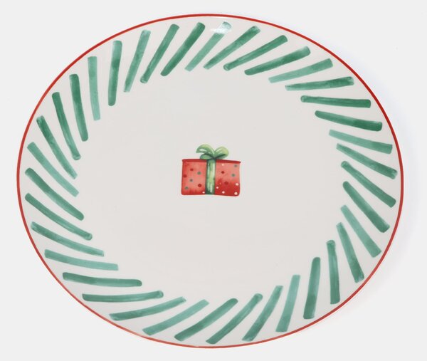 Sinsay - Tányér karácsonyi motívummal - zöld