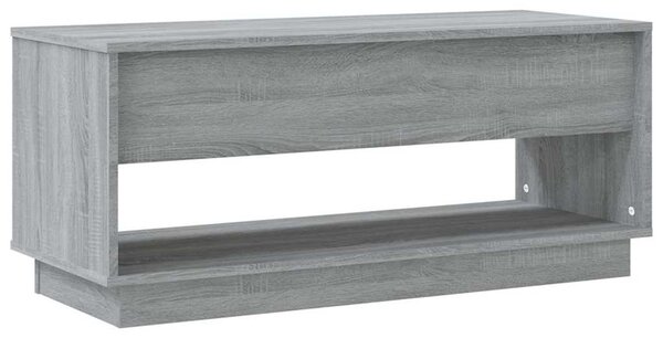 Szürke sonoma színű szerelt fa TV-szekrény 102x41x44 cm