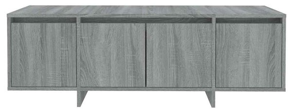 Szürke sonoma színű szerelt fa TV-szekrény 120x30x40,5 cm