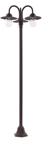 Kültéri Lámpa Lindby, Bilma, dimmable, Barna / Rozsdabarna, Alumínium, Modern