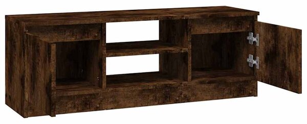 Füstös tölgy színű TV-szekrény ajtóval 102 x 30 x 36 cm